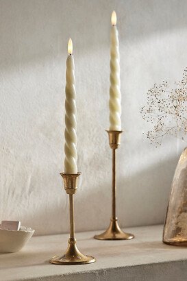 Flameless Twisty Taper Candle