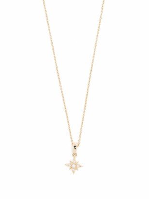 14kt Yellow Gold Diamond Small Star Pendant