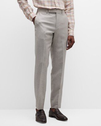 Men's Wool-Linen Twill Pants-AA