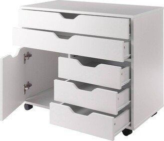 Halifax 3 Sections Mobile Storage Cabinet