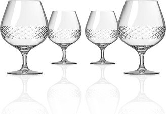 Diamond Brandy Snifter 22.5Oz - Set Of 4