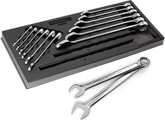 Powerbuilt 14 Piece Pro Tech Sae Combination Wrench Set