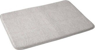 Holli Zollinger Kikka Neutral Memory Foam Bath Mat Gray