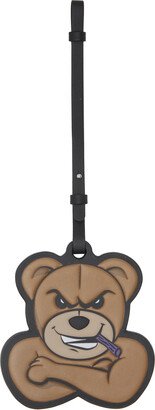 Brown Bear Patch Keychain