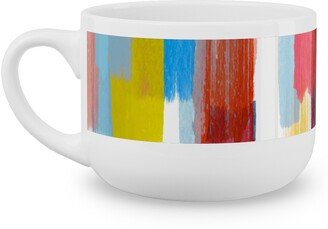 Mugs: Summer Memories - Multi Latte Mug, White, 25Oz, Multicolor