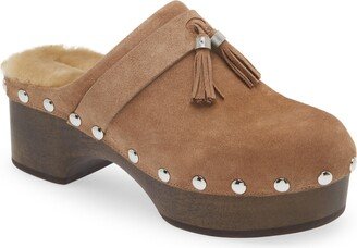 Johannes Genuine Shearling Clog