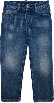 D2p385f Boston Jean Trousers Jeans Boston Boyfriend Dark Blue