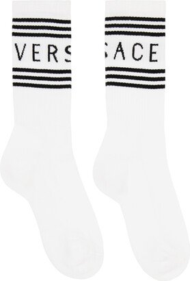 White Athletic Socks