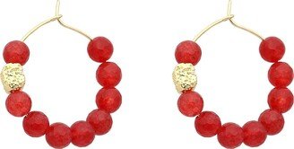 TAOLEI Earrings Red