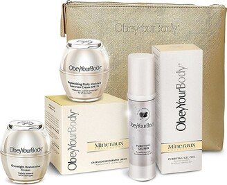 Obey Your Body 3-Piece Mineraux Exfoliating & Nourishing Set