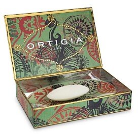 Ortigia Sicilia Fico D'India Soap and Soap Dish Set