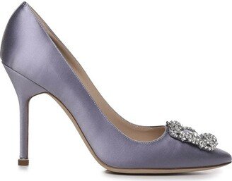 Hangisi Embellished Satin Pumps-AC