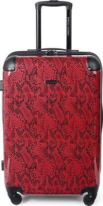 Pippa 24-Inch Snakeskin-Print Suitcase-AA