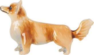 Fable England Fable Enamel Corgi Brooch