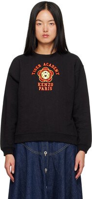 Black Paris 'Tiger Academy' Sweatshirt