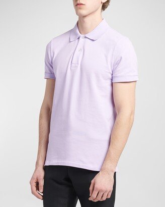 Men's Cotton Pique Polo Shirt-AB