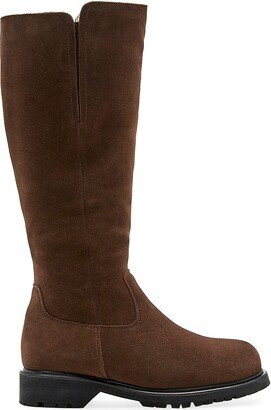 Helene 38MM Suede Lug Sole Boots