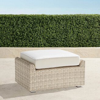 Ashby Ottoman with Cushion in Shell Finish