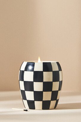 Checkmate Black Fig + Olive Porcelain Jar Candle