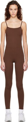 Brown Cami Unitard