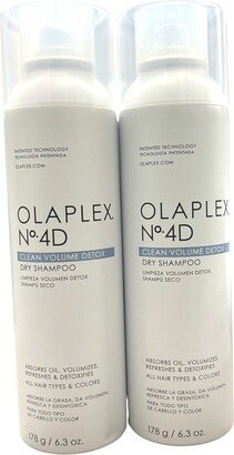 6.3Oz No.4D Dry Shampoo 2 Pack