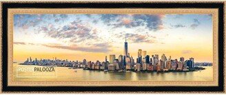 PosterPalooza 36x12 Traditional Gold Complete Wood Panoramic Frame with UV Acrylic, Foam Board Backing, & Hardware-AA