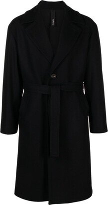 Single-Breasted Virgin-Wool Coat-AJ