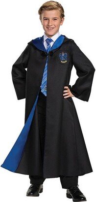 Kids' Deluxe Harry Potter Ravenclaw Robe Costume - Size - Black