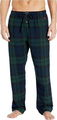 Flannel Pajama Pants (Blackwatch Tartan) Men's Pajama