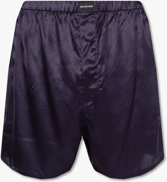 Pyjama Shorts Navy - Blue