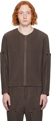 Brown Unfold Sweater