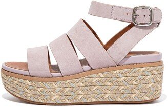 Eloise Espadrille Suede Wedge Sandals