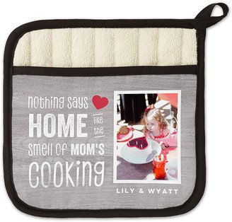 Pot Holders: Mom's Cooking Pot Holder, Red