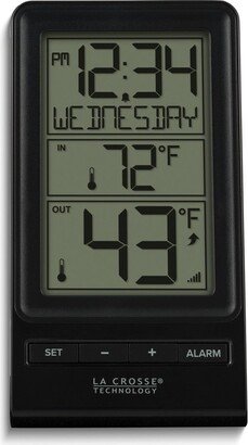 Curata Wireless Temperature and Time Station with Calendar and Alarm