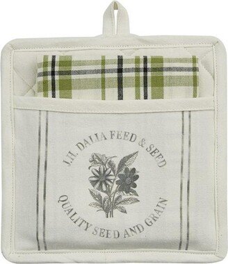 Park Designs J.H. Dalia Pocket Potholder Set