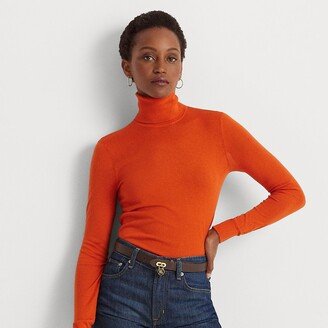 Ralph Lauren Silk-Blend Turtleneck-AB