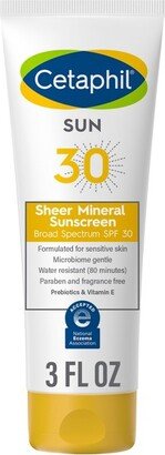 Sheer Mineral Sunscreen Lotion for Face & Body - SPF 30 - 3 fl oz