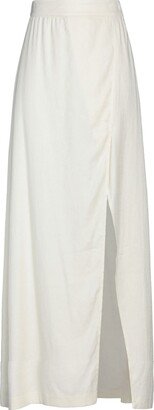 MARIA VITTORIA PAOLILLO MVP Maxi Skirt Ivory