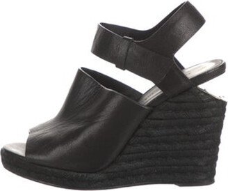 Leather Espadrilles-AY