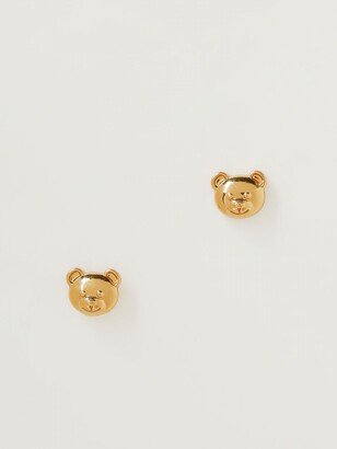 Teddy earrings in brass