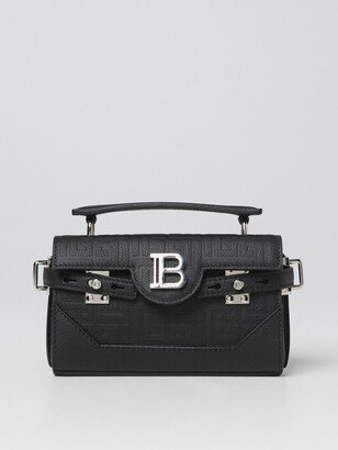 B-Buzz bag in grained leather with monogram