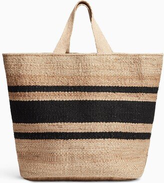 Playa Striped Large Hemp Tote