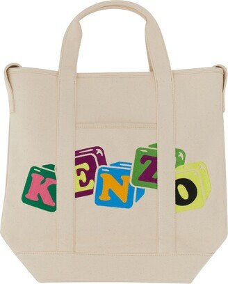 Boke Blocks Tote Bag-AA