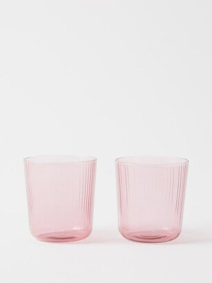 Set Of Two Luisa Small Stemless Wine Glasses