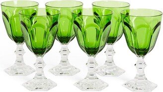 Mario Luca Giusti Set Of 6 Dolce Vita High Wine Glasses (250Ml)