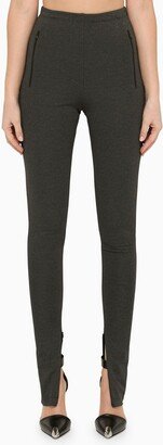 Viscose charcoal leggings