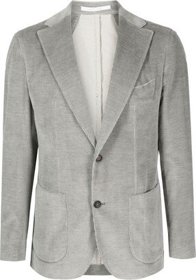 Peak-Lapels Single-Breasted Fastening Blazer