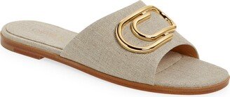 Paper Clip Slide Sandal