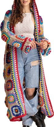 Crochet Wool Cardigan