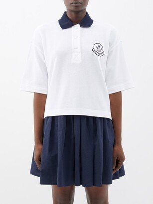 Contrast-collar Cotton-piqué Polo Shirt